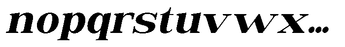 Astorina Black Slanted Font LOWERCASE