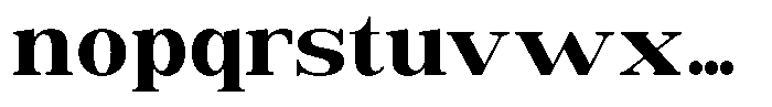 Astorina Black Font LOWERCASE