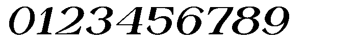 Astorina Bold Expanded Slanted Font OTHER CHARS