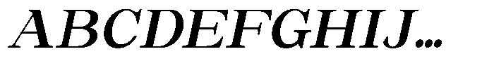 Astorina Bold Slanted Font UPPERCASE
