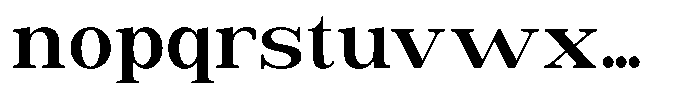 Astorina Bold Font LOWERCASE