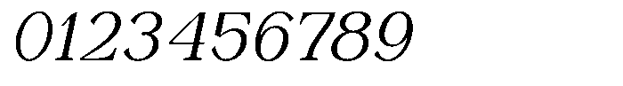 Astorina Condensed Slanted Font OTHER CHARS
