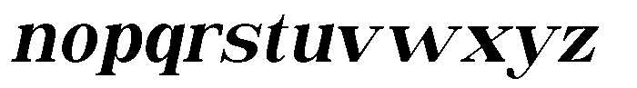 Astorina Extra Bold Condensed Slanted Font LOWERCASE
