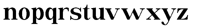 Astorina Extra Bold Condensed Font LOWERCASE