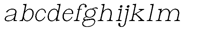 Astorina Extra Light Slanted FONT