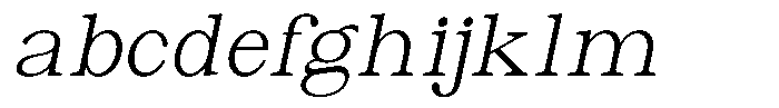 Astorina Light Slanted FONT