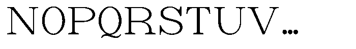 Astorina Light Font UPPERCASE