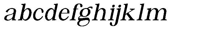 Astorina Medium Condensed Slanted FONT
