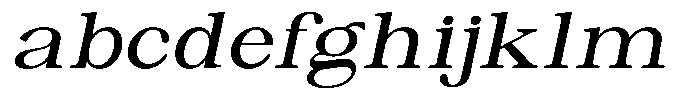 Astorina Medium Expanded Slanted FONT