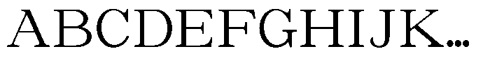 Astorina Regular Font UPPERCASE