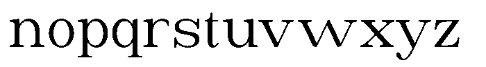 Astorina Regular Font LOWERCASE