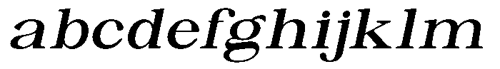 Astorina Semi Bold Expanded Slanted FONT