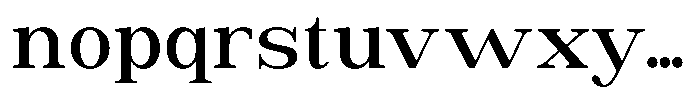 Astorina Semi Bold Font LOWERCASE