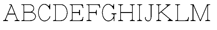 Astorina Thin Condensed Font UPPERCASE