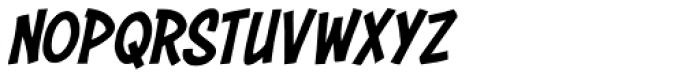 Astounder Squared BB Italic Font UPPERCASE