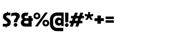 Astra Bold Font OTHER CHARS