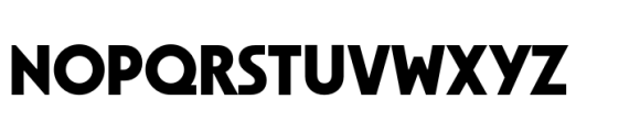 Astra Bold Font UPPERCASE