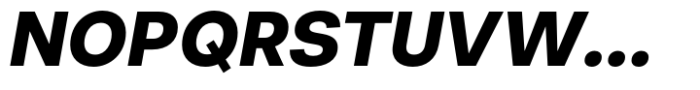 Astra Extra Bold Italic Font UPPERCASE