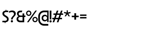 Astra Regular Font OTHER CHARS