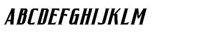 Astravictus Bold Italic Font UPPERCASE