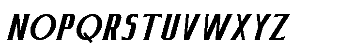 Astravictus Bold Italic Font UPPERCASE