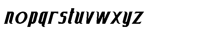 Astravictus Bold Italic Font LOWERCASE