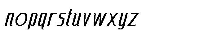 Astravictus Italic Font LOWERCASE