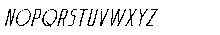 Astravictus Light Italic Font UPPERCASE