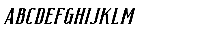 Astravictus Semi Bold Italic Font UPPERCASE