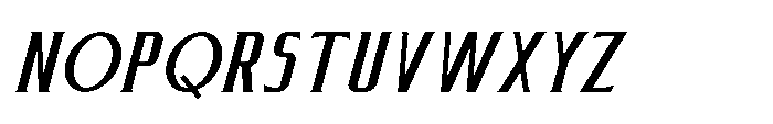 Astravictus Semi Bold Italic Font UPPERCASE