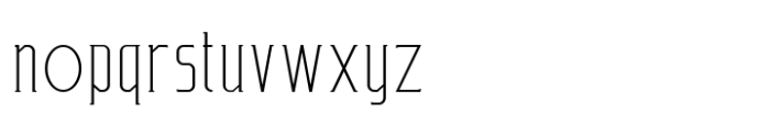 Astravictus Thin Font LOWERCASE