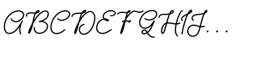 Astrelwish Regular Font UPPERCASE