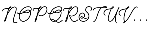 Astrelwish Regular Font UPPERCASE