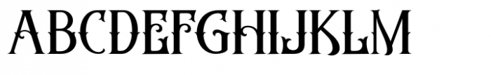 Astrena Regular Typeface Font UPPERCASE