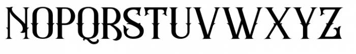 Astrena Regular Typeface Font UPPERCASE
