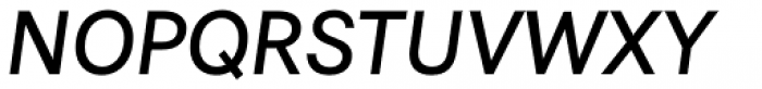 Astrid Grotesk Medium Italic Font UPPERCASE