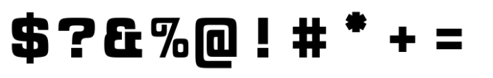 Astro Punk Ultra Bold Font OTHER CHARS