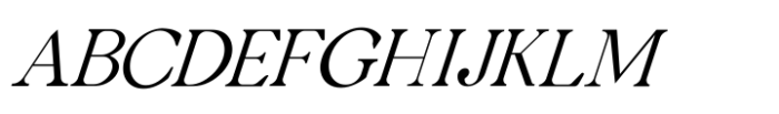 Astro Serif Light Italic Font UPPERCASE