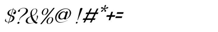 Astro Serif Norm Italic Font OTHER CHARS