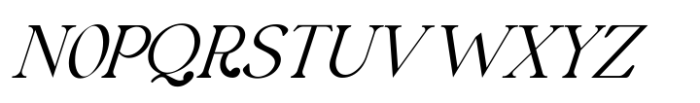 Astro Serif Norm Italic Font UPPERCASE