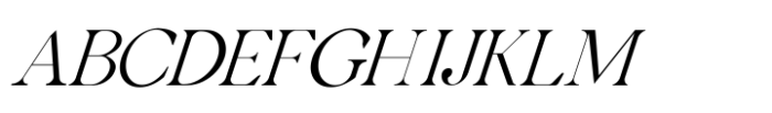 Astro Serif Thin Italic Font UPPERCASE