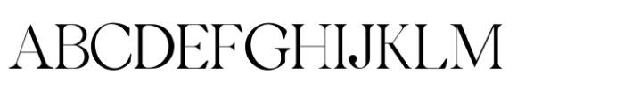 Astro Serif Thin Font UPPERCASE