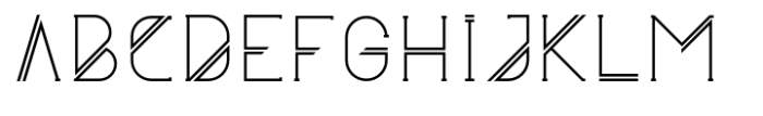 Astrobia Regular Font UPPERCASE