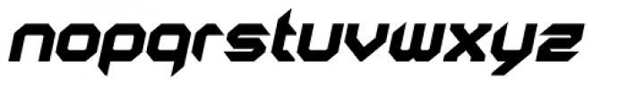 Astronaut Black Italic Font LOWERCASE