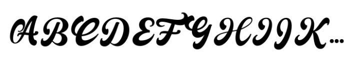 Astrone Regular Font UPPERCASE