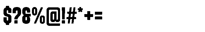 Astronum Black Font OTHER CHARS