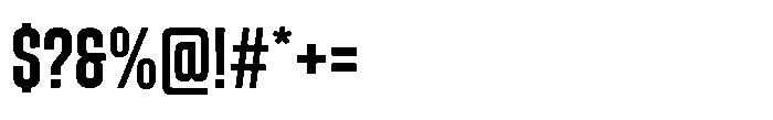 Astronum Bold Font OTHER CHARS