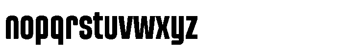 Astronum Extra Bold Font LOWERCASE