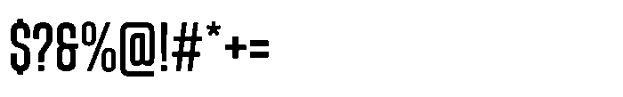 Astronum Regular Font OTHER CHARS