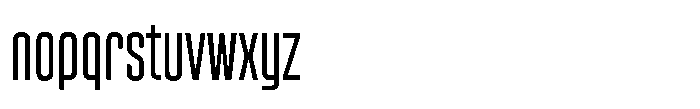 Astronum Thin Font LOWERCASE